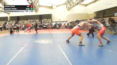 197-H lbs Semifinal - Ethan Leidig, Pro-ex Wrestling Club vs Stanley Boris, Mat Assassins