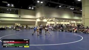 132 lbs Round 6 (10 Team) - Nathan Tipton, Genoa vs Kaeb Stebbins, Delta Eagles