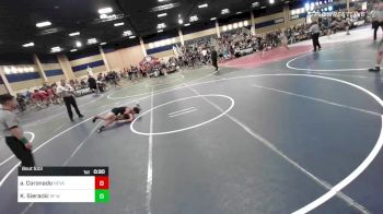 109 lbs Consi Of 32 #2 - Abraham Coronado, Nevada Elite vs Keagan Sieracki, 3F Wrestling