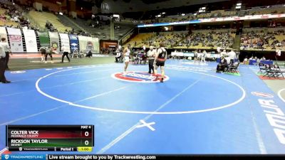 175 Class 3 lbs Cons. Semi - Colter Vick, McDonald County vs Rickson Taylor, DeSmet