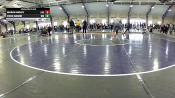 197 lbs Champ. Round 1 - Mason Higley, Unattached - Kent State vs Coen Grimm, West Virginia Unattached