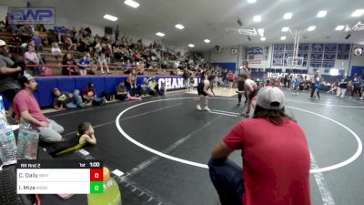 Rr Rnd 2 - Corbin Daily, Smith Wrestling Academy vs Ivy Mize, Midwest City Bombers Youth Wrestling Club