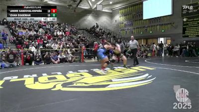 250 lbs 1st Place Match - Andre Sandoval-España, Espana Wrestling vs Evan Eggeman, USA Gold