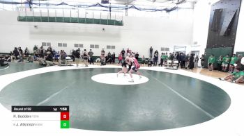 132 lbs Round Of 32 - Rowan Bodden, Foran vs Jeff Atkinson, Notre Dame-West Haven
