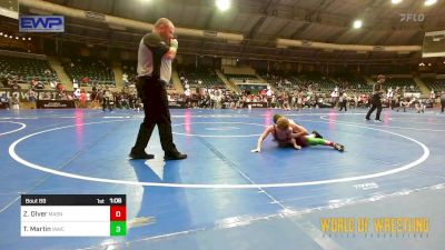 83 lbs Quarterfinal - Zavier Olver, Mat Assassins vs Ty Martin, Immortal Athletics WC