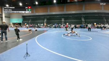 78-86 lbs Round 1 - Burl Dull, USA Gold vs Dylan Brehm, Grizzly Youth Wrestling