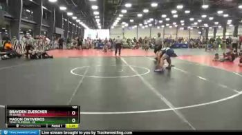 160 lbs Round 4 (6 Team) - Mason Ontiveros, Team California vs Brayden Zuercher, PA Silver