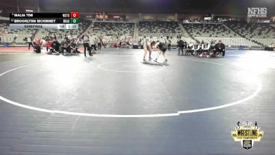 G6A-235 lbs Semifinal - Malia Tini, WESTMOORE (Girls) vs Brooklynn Mckinney, BROKEN ARROW (Girls)