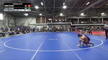 125 lbs Champ. Round 1 - Aiden Slama, Wisconsin-La Crosse vs Cale Tucker, Wartburg