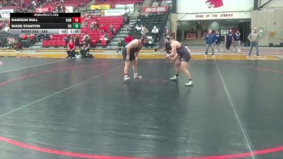 285 lbs Semifinal - Wade Stanton, Drury vs Dawson Rull, University Of Central Missouri