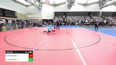 106-J lbs Round Of 16 - Gavin Rodriguez, Elite NJ vs Christopher Prontnicki, Olympic