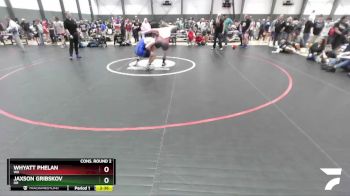 195 lbs Cons. Round 2 - Whyatt Phelan, WA vs Jaxson Gribskov, OR