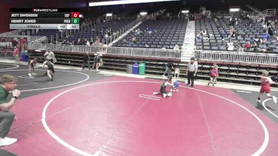 54 lbs Final - Jett Swensen, Top Of The Rock WC vs Henry Jones, Pueblo County WC