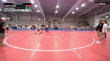 170 lbs Rr Rnd 3 - Keaton Jacobs, Indiana Outlaws Gray vs Mike Cetrulo, Estebuilt WC