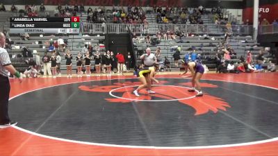 130 lbs Semifinal - Linda Diaz, Muscatine vs Arabella Varvel, Southeast Polk