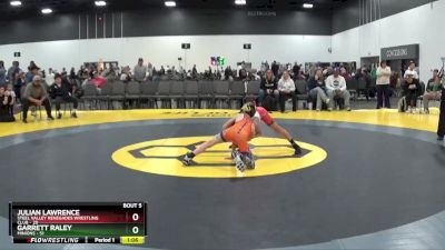 75 lbs Semis & 1st Wrestleback (8 Team) - Garrett Raley, Minions vs Julian Lawrence, Steel Valley Renegades Wrestling Club