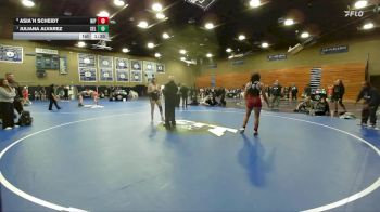 130 lbs Quarterfinal - Juliana Alvarez, Selma vs Asia`h Scheidt, Nipomo