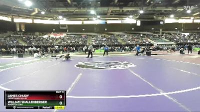 113 lbs Champ. Round 1 - William Shallenberger, Wasatch Utah vs James Chudy, Capistrano Valley