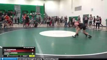 138 lbs 1st Place Match - Ty Thompson, Star Valley vs Owen Lungren, Worland