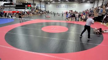 125 lbs Champ. Round 1 - Amauri Wright, Rochester vs Blaise Parrill, West Liberty