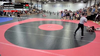 125 lbs Champ. Round 1 - Amauri Wright, Rochester vs Blaise Parrill, West Liberty