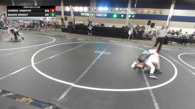 123 lbs Round Of 32 - Gabriel VanDyke, Mira Mesa HS vs Mason Wright, Suples