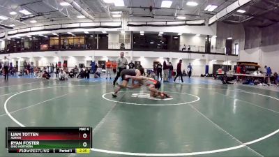 149 lbs Champ. Round 1 - Liam Totten, Adrian vs Ryan Foster, Ohio Northern