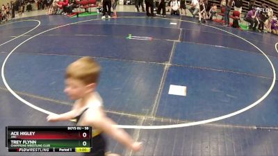 58 lbs Cons. Semi - Ace Higley, JWC vs Trey Flynn, Champions Wrestling Club