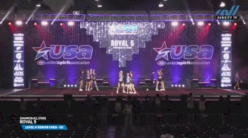 Champion All Stars - Royal 5 [2025 L5 Senior Coed - D2 Day 2] 2025 USA All Star Cheer Super Nationals