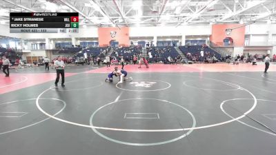 133 lbs Cons. Round 4 - Jake Strianese, Williams College vs Ricky Holmes, John Carroll