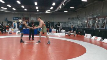 92kg 5th Place Match - Luke Macpherson, Newfoundland & Labrador WC vs Manjot Dhaliwal, Guru Gobind Singh Wrestling Club