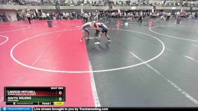 120 lbs Quarterfinal - Gavyn Wilkins, Wisconsin vs Lawson Mitchell, Askren Wrestling Academy