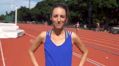 Gabe Grunewald continues to battle as she enters first race of season