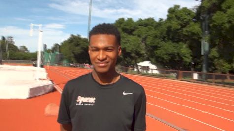 Justyn Knight only runs 60 miles a week, ready to compete in 5k at Payton