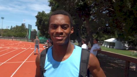 Shaquille Walker before first 1500m ever