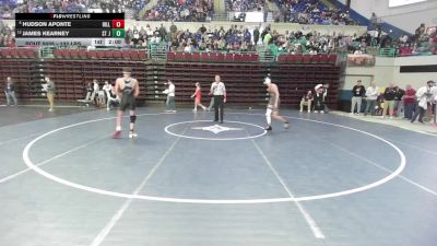 132 lbs Round Of 16 - Hudson Aponte, Hillcrest vs James Kearney, St James
