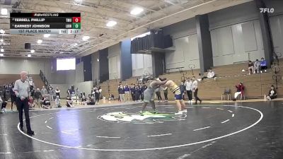 285B 1st Place Match - Earnest Johnson, Life University vs Terrell Phillip, Truett McConnell University