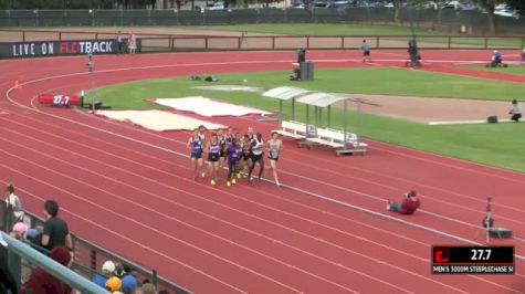 Men's 3k Steeplechase, Heat 2