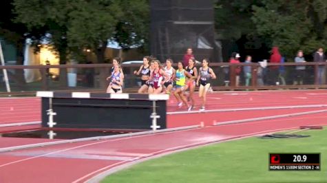Women's 1500m, Heat 2