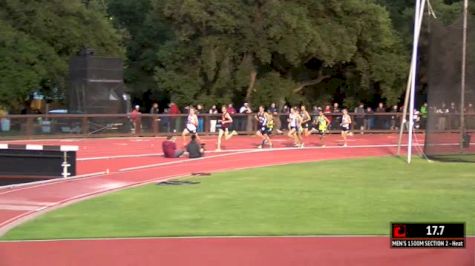 Men's 1500m, Heat 2 - Mac Fleet 3:42
