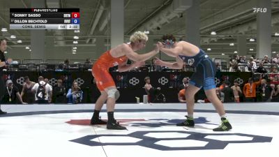 92 lbs Cons. Semis - Sonny Sasso, Southeast RTC/ Titan Mercury Wrestling Club (TMWC) vs Dillon Bechtold, Buffalo Valley Regional Training Center