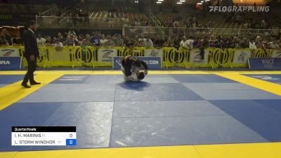IOANNIS H. MARINIS vs LOGAN STORM WINDHORST 2022 Pan Kids Jiu-Jitsu IBJJF Championship