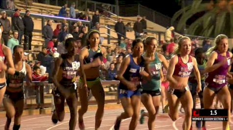 Women's 10k, Heat 1 - Bahta Swedish record, Cragg returns to track