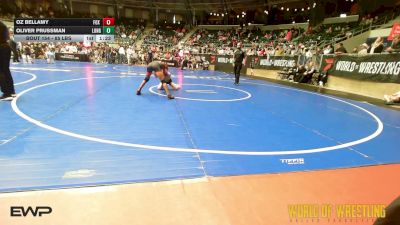 85 lbs Semifinal - Oz Bellamy, Fox Valley Wrestling Club vs Oliver Prussman, Longwood Wrestling Club