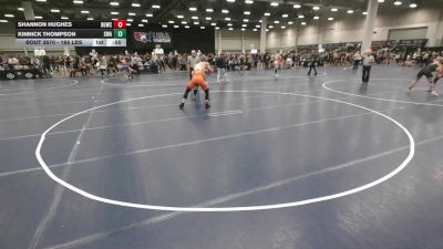 165 lbs Cons. Sub-rd Of 32 - Shannon Hughes, Big Game Wrestling Club vs Kinnick Thompson, Sebolt Wrestling Academy