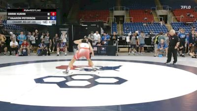 144 lbs Champ. Rd Of 128 - Orrin Kuehn, NE vs Haakon Peterson, WI