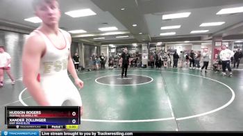 170 lbs Round 5 - Hudson Rogers, Fighting Squirrels WC vs Xander Zollinger, East Idaho Elite