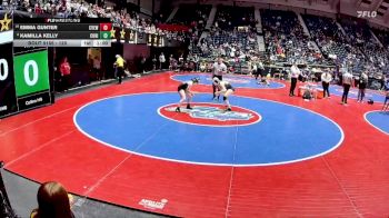 120 lbs Cons. Round 1 - Emma Gunter, Creekview vs Kamilla Kelly, Collins Hill