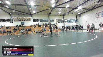 160 lbs 1st Place Match - Bo Geibe, Unattached-Indiana Tech vs Claire Bennett, Manchester