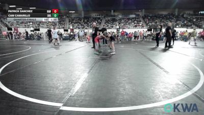 70 lbs Quarterfinal - Patrick Sanchez, Raw Wrestling Club vs Cam Camarillo, Shelton Wrestling Academy